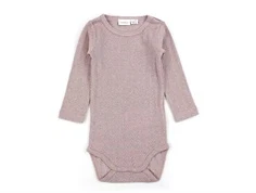 Name It deauville mauve melange glitter body